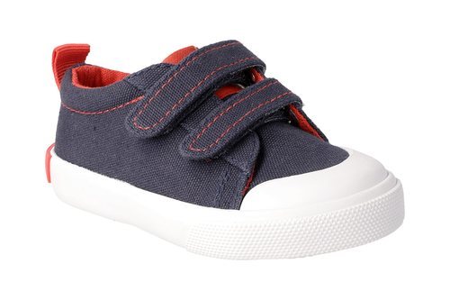 Zapatillas negras y rojas de Garvalín