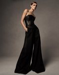 Corsé de cuero de la colección primavera 2019 de Ralph Lauren