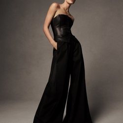 Corsé de cuero de la colección primavera 2019 de Ralph Lauren