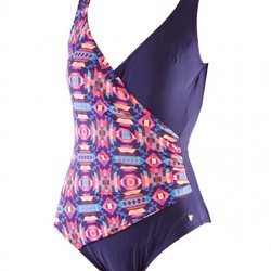 Bañador morado con estampado étnico colección 2019 de Venus
