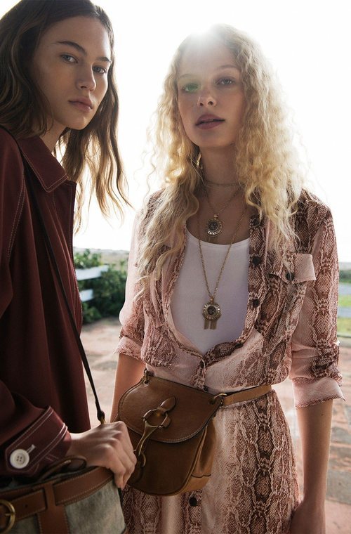 Vestido animal print de la colección primavera/verano 2019 de Massimo Dutti