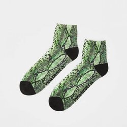 Calzetines estampado animal de serpiente Bershka