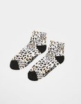 Calzetines estampado animal de guepardo Bershka
