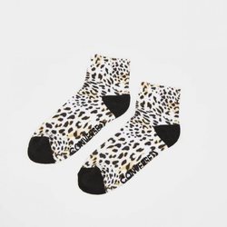 Calzetines estampado animal de guepardo Bershka