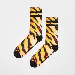 Calzetines estampado animal de tigre Bershka