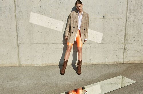 Mallas de ciclista del lookbook primavera/verano 2019 de Stradivarius
