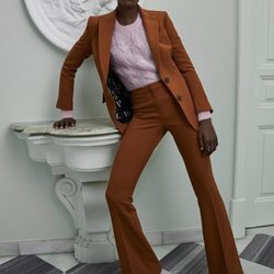 Traje pantalón marrón de Pertegaz otoño/invierno 2019/2020