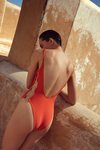 Bañador coral de la colección de baño 2019 de Lefties