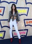 Emily Ratajkowski con un top de guepardo