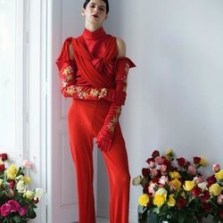 Mono rojo de la colección 'Orlando' por Palomo Spain