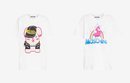Camisetas conejo y llama colección Moschino x The Sims