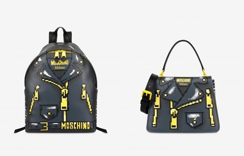 Mochila y bolso colección Moschino x The Sims