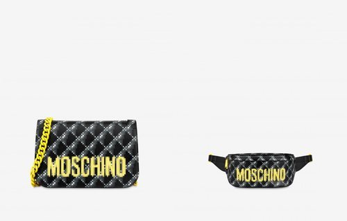 Bolso de mano y riñonera colección Moschino x The Sims