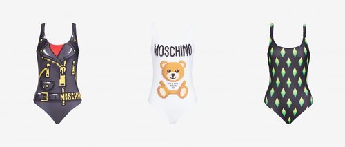 Bañadores colección Moschino x The Sims
