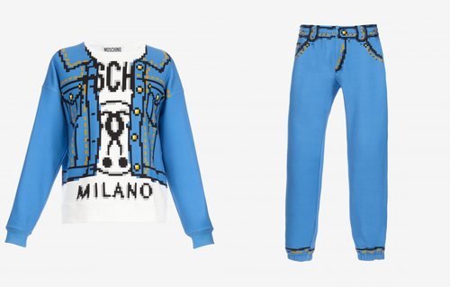 Conjunto deportivo hombre colección Moschino x The Sims