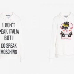 Sudaderas estampadas colección Moschino x The Sims