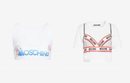 Tops estampados colección Moschino x The Sims