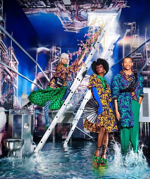 Prendas estampadas de la colección 'Kenzotopía' de Kenzo