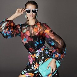 Vestido floral de la colección primavera/verano 2019 de Luisa Spagnoli