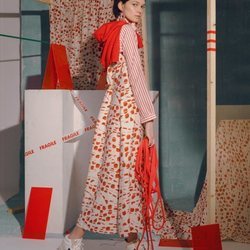 Vestido estampado de la colección primavera/verano 2019 de Compañía Fantástica