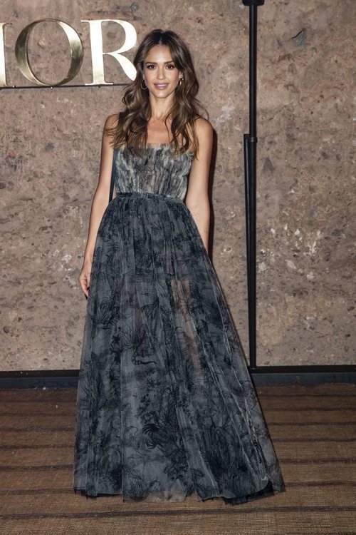 Jessica Alba en el desfile de Dior Cruise 2020 celebrado en Marrakech