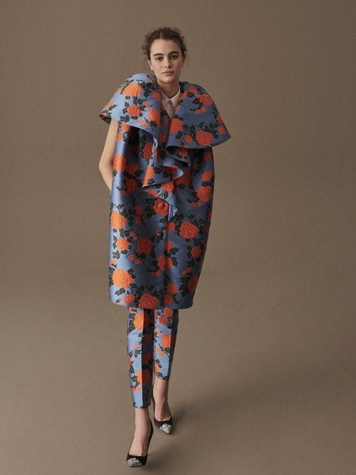 Conjunto estampado de la colección otoño/invierno 2019 de Delpozo