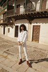 Chaqueta Ibiza y pantalones Deia de Amlul, temporada SS19, firma de Gala González