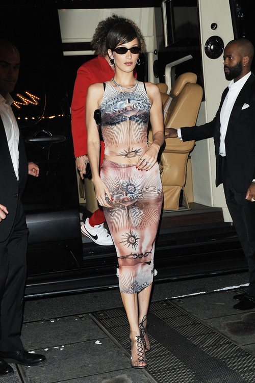Bella Hadid en el 'after party' de la Gala MET 2019