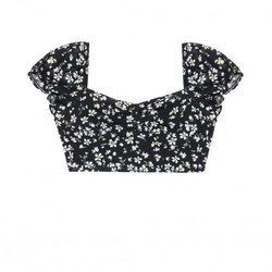 Top de flores de la colección Pull&Bear by Rosalía
