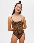 Bañador estampado animal print de la nueva colección de primavera/verano 2019 de Pull & Bear