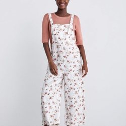 Mono de lino de la colección premamá primavera 2019 de Zara