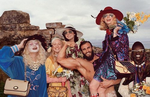 Mezcla de estilos en la campaña pre-fall 2019 de Gucci