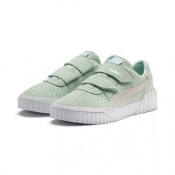 Zapatillas 'SG X Cali Suede' en verde menta diseñadas por Selena Gomez para Puma
