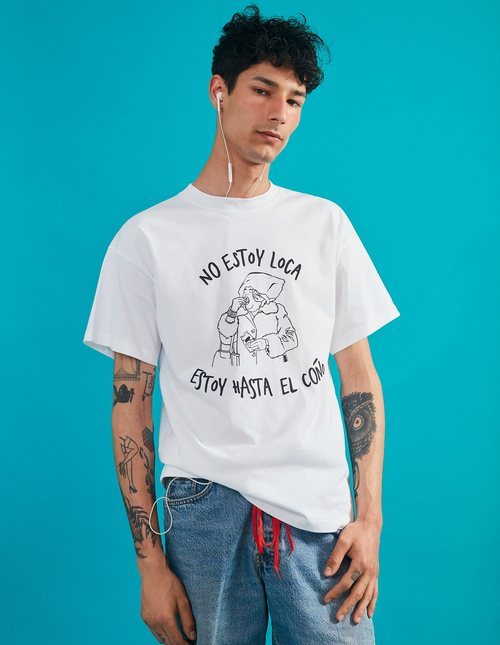 Camiseta 'No estoy loca, estoy hasta el coño' de ASIF Clothing