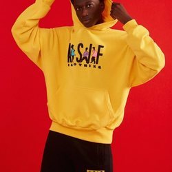 Sudadera amarilla con logo ASIF de ASIF Clothing