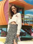 Falda pareo de la colección 'BSK Teen' de Bershka