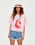 Camiseta La Sirenita tie-dye de Pull&Bear primavera/verano 2019