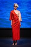 Vestido cruzado bicolor de la colección crucero de Juan Duyos para 'Alta Mar'