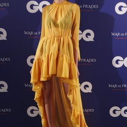 Carmen Celli con vestido de Fabio Encinar en los Premios Inconquistables GQ 2019