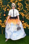 Samantha Angelo posa en la 12º Edición de Veuve Clicqout Polo Classic con un diseño propio
