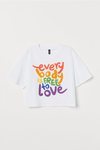 Camiseta de la colección 'Love for All' de H&M