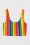 Top multicolor de la colección 'Love for All' de H&M