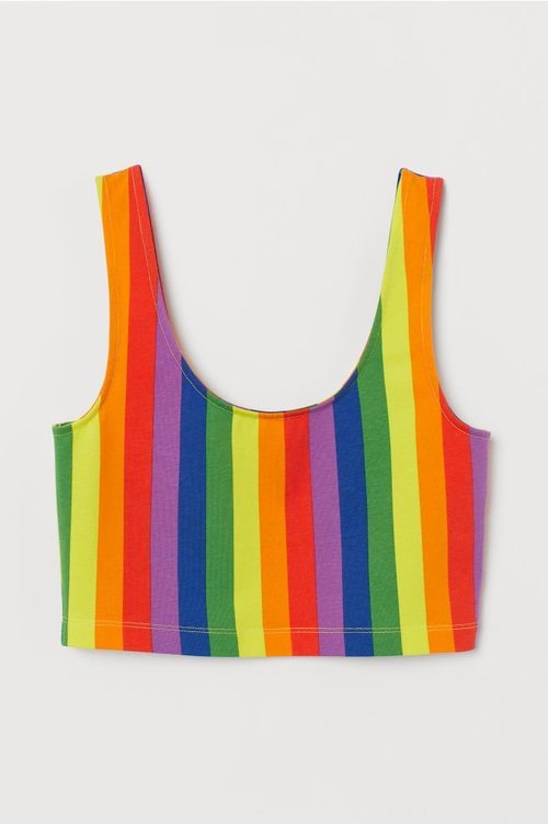 Top multicolor de la colección 'Love for All' de H&M