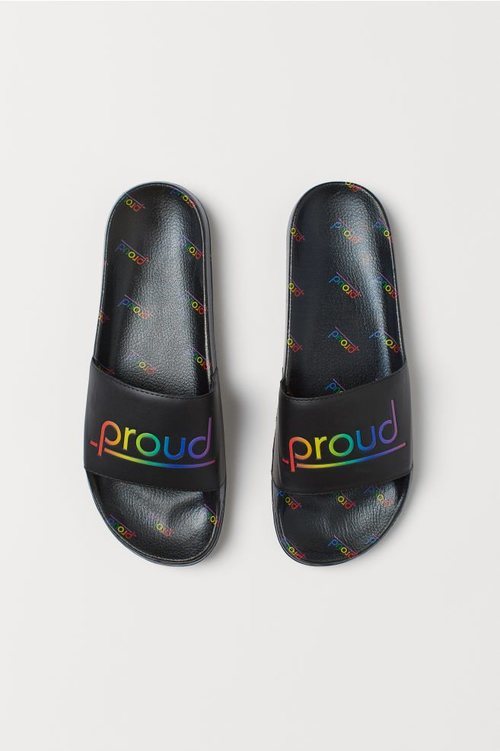 Chancletas de la colección 'Love for All' de H&M