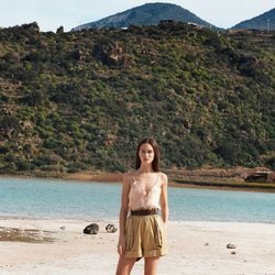 Top camisero de la colección 'Ocean Breeze' de Alberta Ferretti