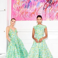 Vestidos estampados de la colección pre-fall 2019 de Christian Siriano