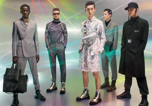 Look futurista: la apuesta de Kim Jones para Dior 2019