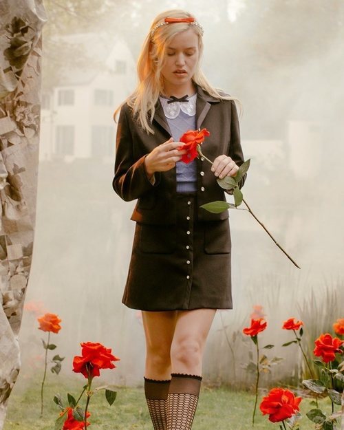 Conjunto de lana fría para la colección 'Ceremony' de Miu Miu 2019
