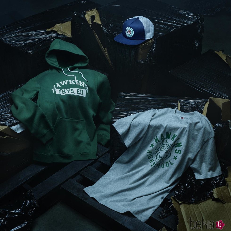 Ropa deportiva y gorra de la nueva colección de Nike x Stranger Things