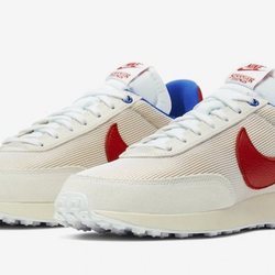 Modelo Tailwind en beige retro inspirado en Stranger Things para la nueva colección de Nike